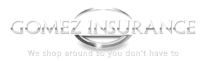 Gomez Insurance - Logo 500 White